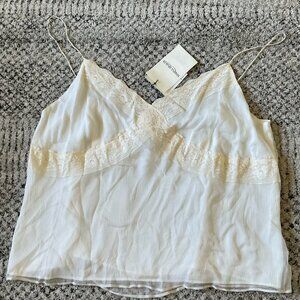 Marina Rinaldi Lace Detail Tank